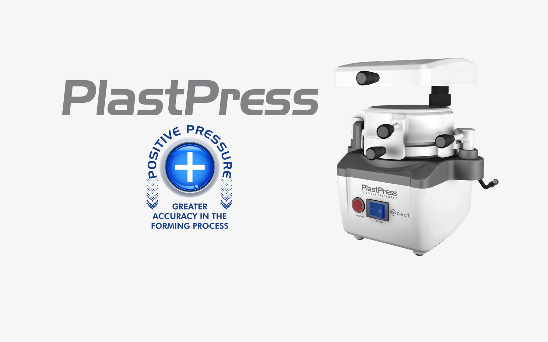 BIOART Dental Vacuum Forming Machine PlastVacP7 & PlastPress -  JMU DENTAL INC