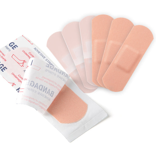 JMU Adhesive Bandages Flexible Fabric Individually Sterile Packaged 100Pcs/Box - JMU DENTAL INC