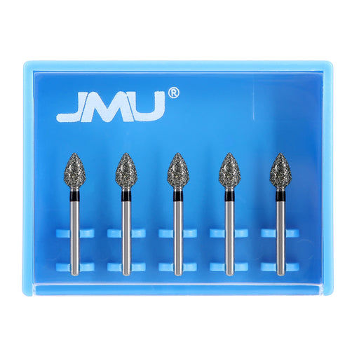 JMU Diamond Burs FG Super Coarse Football 5/Pk - JMU DENTAL INC