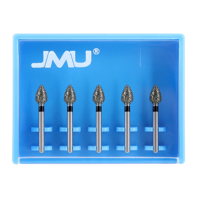 JMU Diamond Burs FG Super Coarse Football 5/Pk - JMU DENTAL INC