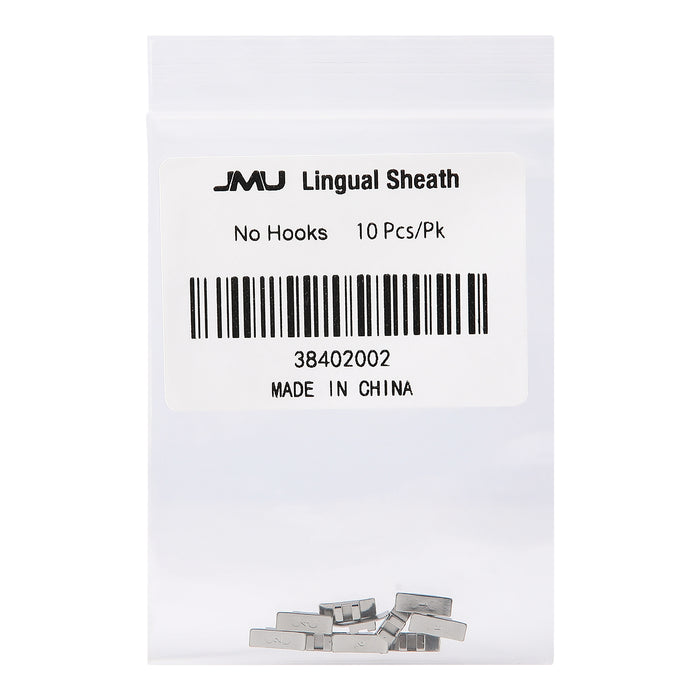 JMU Lingual Sheath No Hooks 10pcs/pk