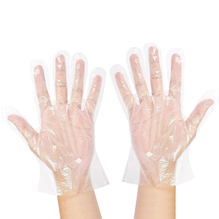 Disposable Transparent PE Gloves Powder Free 100Pcs/BOX - JMU DENTAL INC