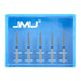 JMU Diamond Burs FG Medium Grit Round End Taper 5/Pk - JMU DENTAL INC