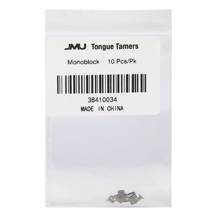 JMU Tongue Tamers Monoblock 10pcs/pk