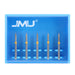 JMU Diamond Burs FG Extra Fine Flame 5/Pk - JMU DENTAL INC
