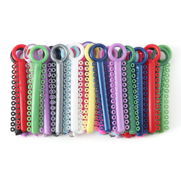 JMU Orthodontic Ligature Ties Multi-Color 1040pcs/pk