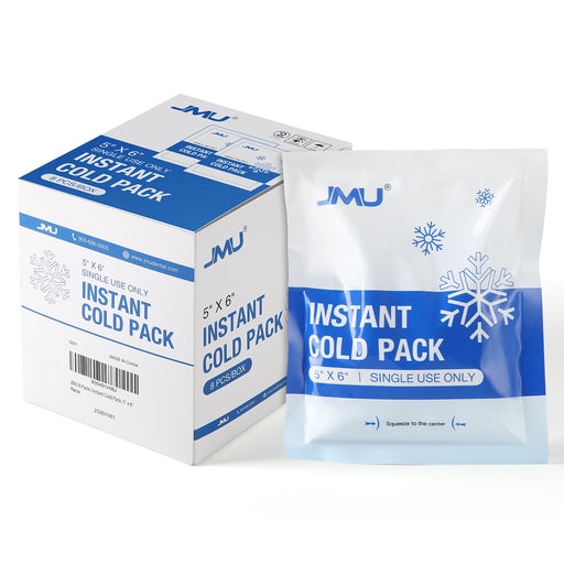 JMU Disposable Instant Cold Pack 5" x 6" 8Pcs/Box - JMU DENTAL INC