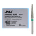 JMU Diamond Burs FG Coarse Grit Flat End Taper 5/Pk - JMU DENTAL INC