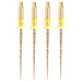 JMU NITI ROTARY FILES, WAVE-G4 FILES Sterilized Packing, 4pcs/Pk, #ROLL WAVE (GOLD) - JMU Dental