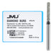 JMU Diamond Burs FG Super Coarse Round End Cylinder 5/Pk - JMU DENTAL INC