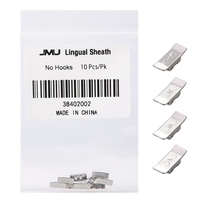 JMU Lingual Sheath No Hooks 10pcs/pk