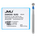 JMU Diamond Burs FG Medium Grit Round 5/Pk - JMU DENTAL INC