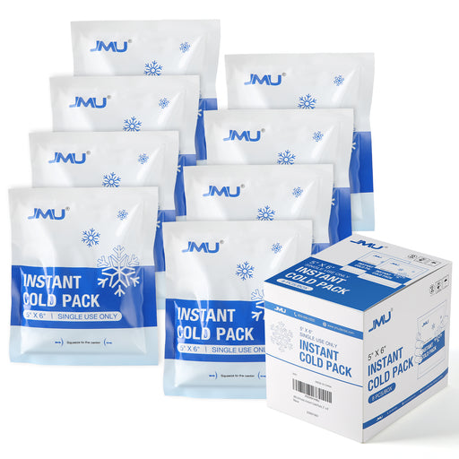 JMU Disposable Instant Cold Pack 5" x 6" 8Pcs/Box - JMU DENTAL INC