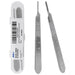 JMU #3 Stainless-steel Scalpel Handle with Scale 2Pcs - JMU DENTAL INC