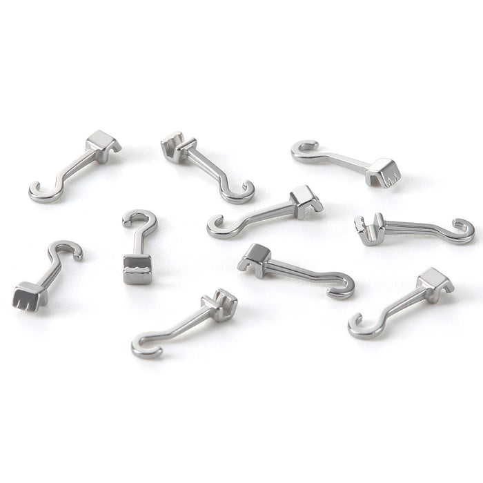 JMU Sliding Crimpable Hooks Left 5.4mm 10pcs/pk