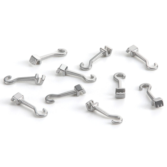 JMU Sliding Crimpable Hooks Right 5.4mm 10pcs/pk