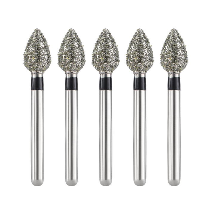 JMU Diamond Burs FG Super Coarse Football 5/Pk - JMU DENTAL INC