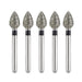 JMU Diamond Burs FG Super Coarse Football 5/Pk - JMU DENTAL INC