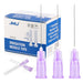 JMU Disposable Bendable Irrigation Needle Multi Models Notched Type 100Pcs/Printing Box - JMU DENTAL INC