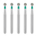 JMU Diamond Burs FG Coarse Grit Round 5/Pk - JMU DENTAL INC
