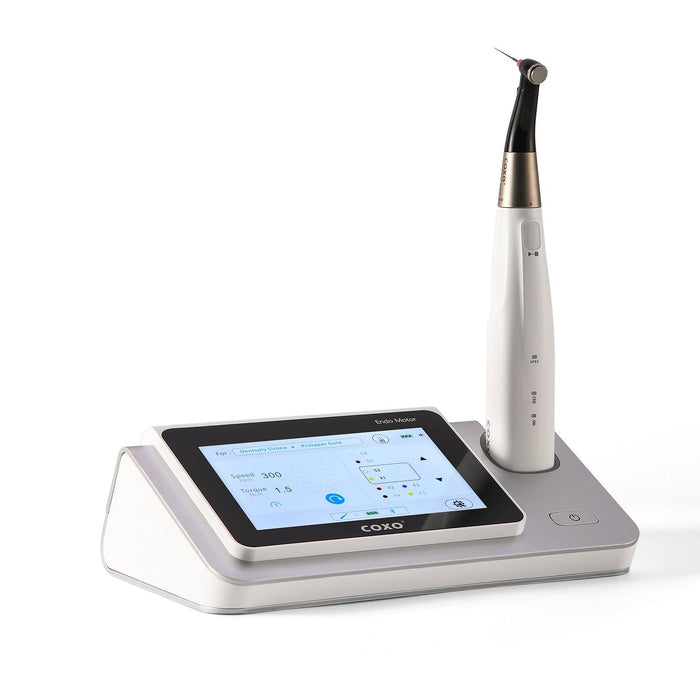 COXO Split-type Endo Motor with Apex Locator, 5 inch Colorful Screen, Detachable Integrated Insulation Contra-angle, Built-in LED Light. #C-SMART-I PILOT - JMU Dental