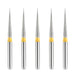 JMU Diamond Burs FG Extra Fine Needle 5/Pk - JMU DENTAL INC