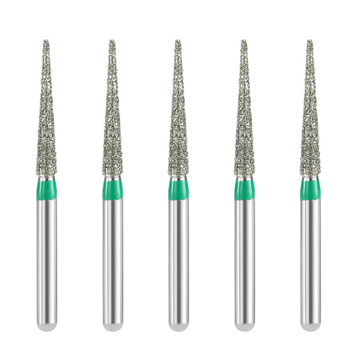 JMU Diamond Burs FG Coarse Grit Needle 5/Pk - JMU DENTAL INC