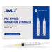 JMU Dental Irrigation Syringes and Tips 3 cc 4 Models Luer Lock Design Notched Type 100Pcs/Box - JMU DENTAL INC