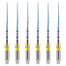 JMU NITI ROTARY FILES, VT-B UPG FILES, Sterilized Packing, 6pcs/Pk, #PRO-FLEXI FILES (BLUE) - JMU Dental