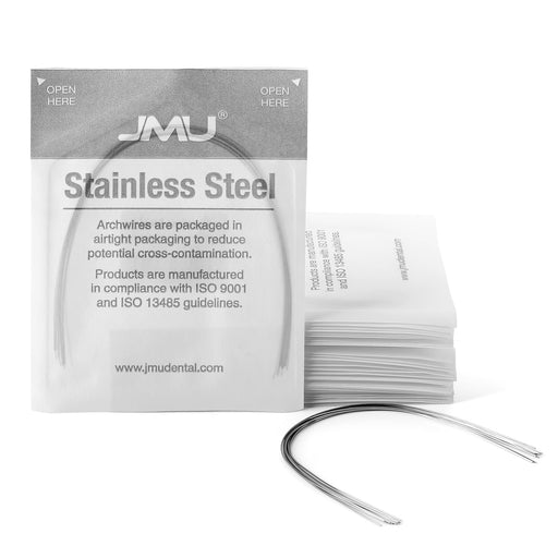 JMU Stainless Steel Archwire Expanded Rectangular 10/Pk - JMU DENTAL INC