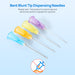 JMU Disposable Bendable Irrigation Needle Multi Models Notched Type 100Pcs/Printing Box - JMU DENTAL INC