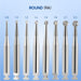 JMU Carbide Burs, Round, RA, 5/pk - JMU Dental