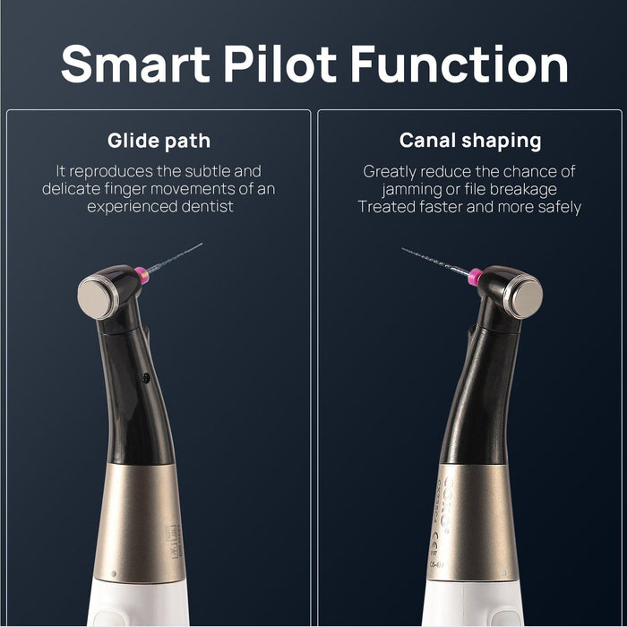 COXO Split-type Endo Motor with Apex Locator, 5 inch Colorful Screen, Detachable Integrated Insulation Contra-angle, Built-in LED Light. #C-SMART-I PILOT - JMU Dental