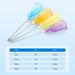 JMU Disposable Bendable Irrigation Needle Multi Models Notched Type 100Pcs/Printing Box - JMU DENTAL INC