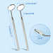 JMU Dental Mirror with Octagonal/ Unique Hollow Handle Stainless Steel 1pc/pack - JMU DENTAL INC