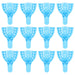 JMU Disposable Dental Impression Trays Blue Perforated 12Pcs/Bag - JMU DENTAL INC