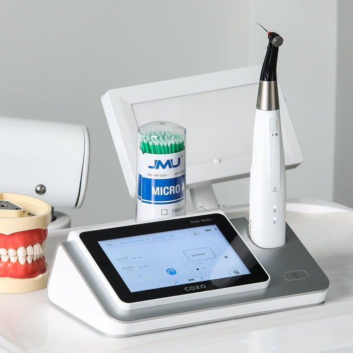 COXO Split-type Endo Motor with Apex Locator, 5 inch Colorful Screen, Detachable Integrated Insulation Contra-angle, Built-in LED Light. #C-SMART-I PILOT - JMU Dental