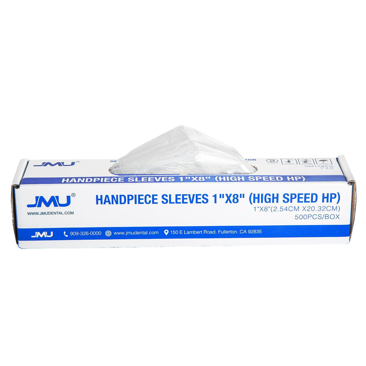 JMU Disposable Dental Plastic Tray Cover Size E Large 500/Box