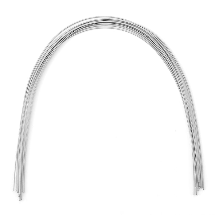 JMU Nickel Titanium Archwire Ovoid Rectangular 10/Pk - JMU DENTAL INC