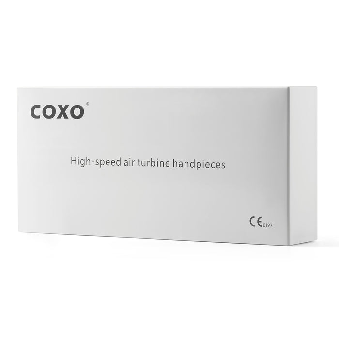 COXO CX207-G Fiber-opticÊHigh-speed Air Turbine Handpiece, ³300,000rpm, Standard Head, 3-port spray, (no coupling, fit into NSK or COXO 229-GN 6-hole coupler), #H16-NSPQ