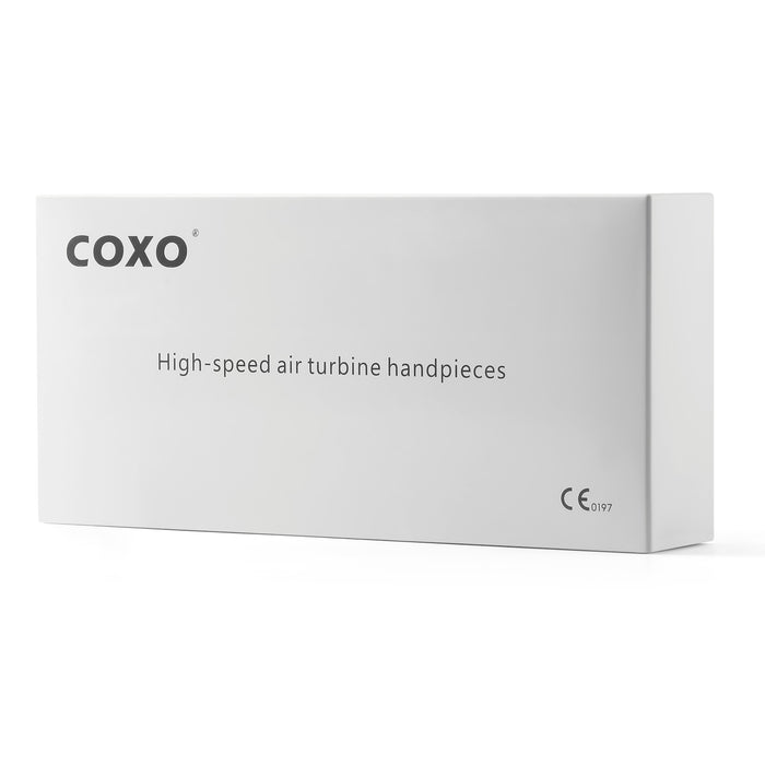 COXO CX207-G Fiber-opticÊHigh-speed Air Turbine Handpiece, ³300,000rpm, Standard Head, 3-port spray, (no coupling, fit into KaVo or COXO 229-GK 6-hole coupler), #H16-KSPQ