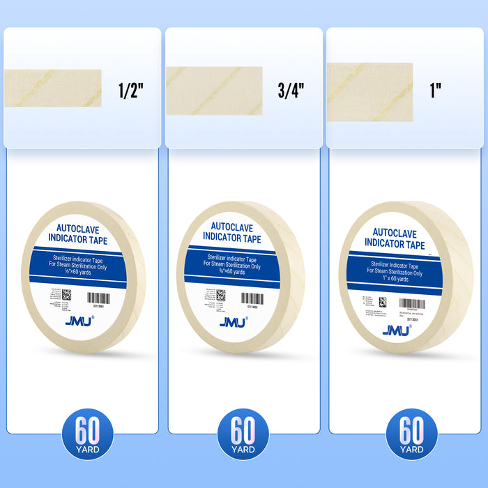 JMU Sterilizer Indicator Tape - JMU DENTAL INC