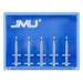 JMU Diamond Burs FG Medium Grit Round 5/Pk - JMU DENTAL INC