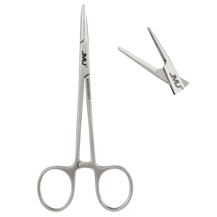 JMU Surgical Hemostatic Forceps 5Inch Straight/Curved Stainless Steel 1pc/pack - JMU DENTAL INC