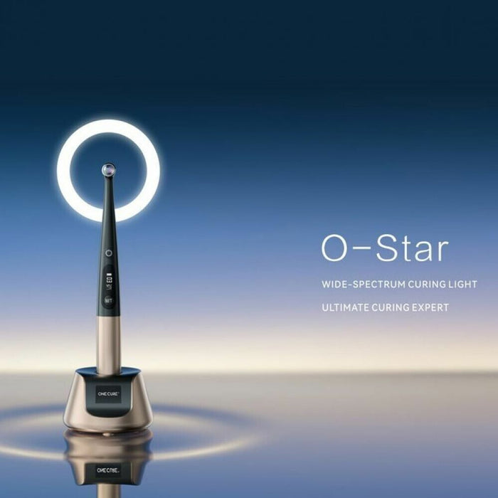 Woodpecker O-Star One Cure Curing Light Wide-Spectrum with Light Meter - JMU DENTAL INC