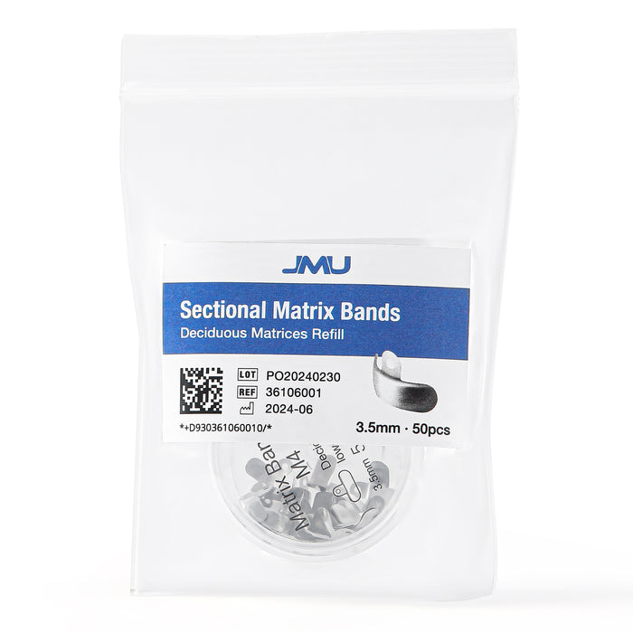 JMU Dental Sectional Matrix Bands 50pcs/pack