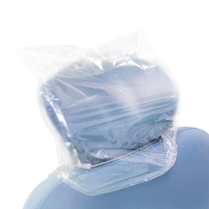 JMU Dental Disposable Plastic Headrest Cover 10"x14" 250pcs/Box - JMU DENTAL INC