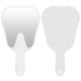 JMU Dental Mirror Tooth Shaped 6 Colors 1pcs/bag