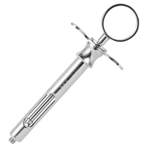 JMU Dental Aspirating Syringe-1.8ml with T bar Stainless Steel 1pc/pack - JMU DENTAL INC