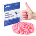 JMU Hygienic Finger Cots Latex Powder Free Medium Pink 200Pcs/Box - JMU DENTAL INC